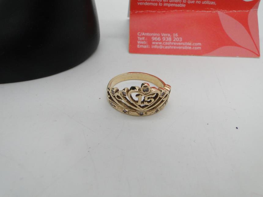 ANILLO DE ORO 18K