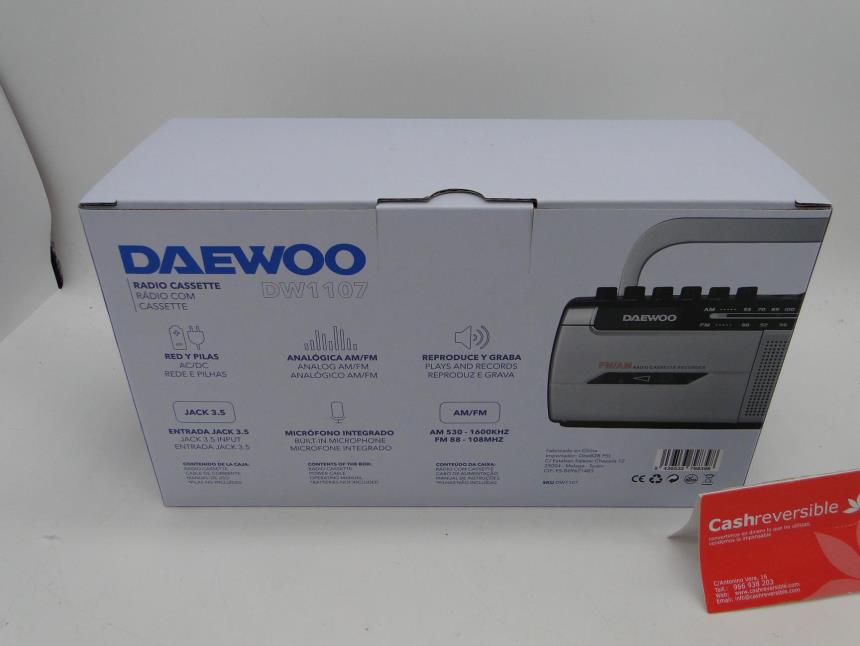 RADIOCASETTE A ESTRENAR