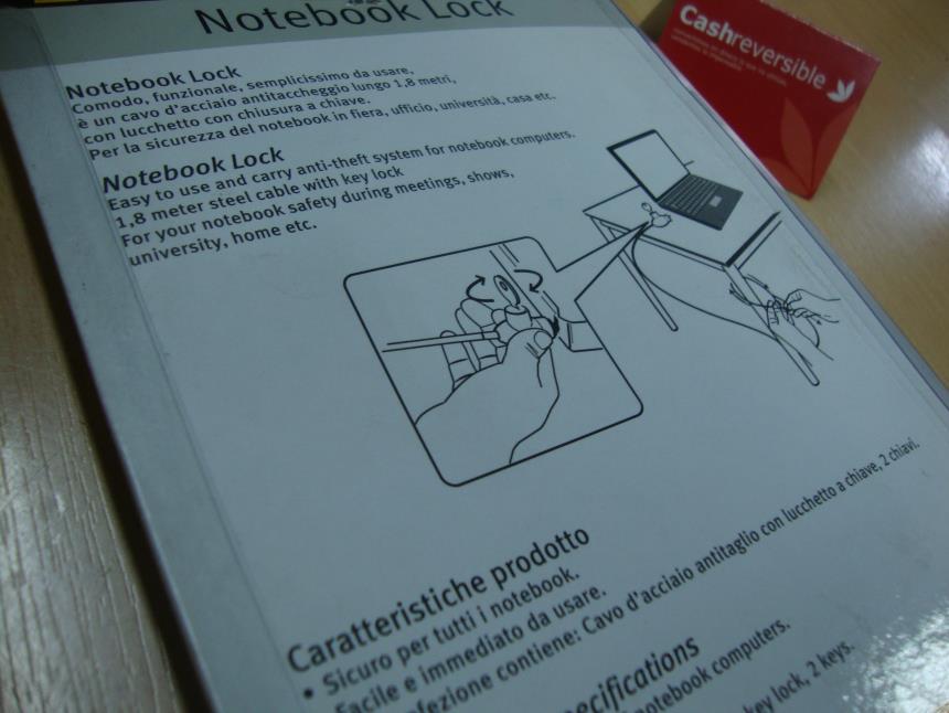 CANDADO PARA PORTATIL A ESTRENAR