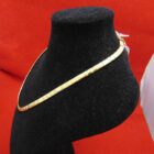 CADENA PLANA DE ORO DE 18 K