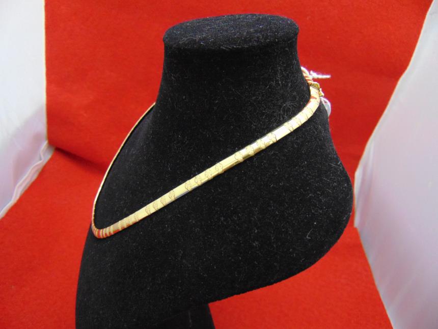 CADENA PLANA DE ORO DE 18 K