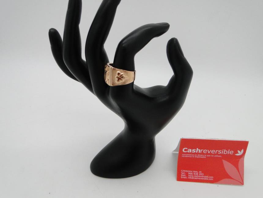 ANILLO DE ORO DE 18 K