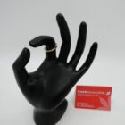 ANILLO DE ORO DE 18K CON PIEDRAS