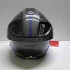 CASCO DE MOTO CARBONO NERO DECORADO BRILLO TM