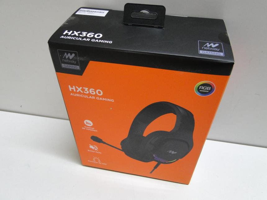 AURICULARES GAMING RGB CON CAJA PERFECTO ESTADO