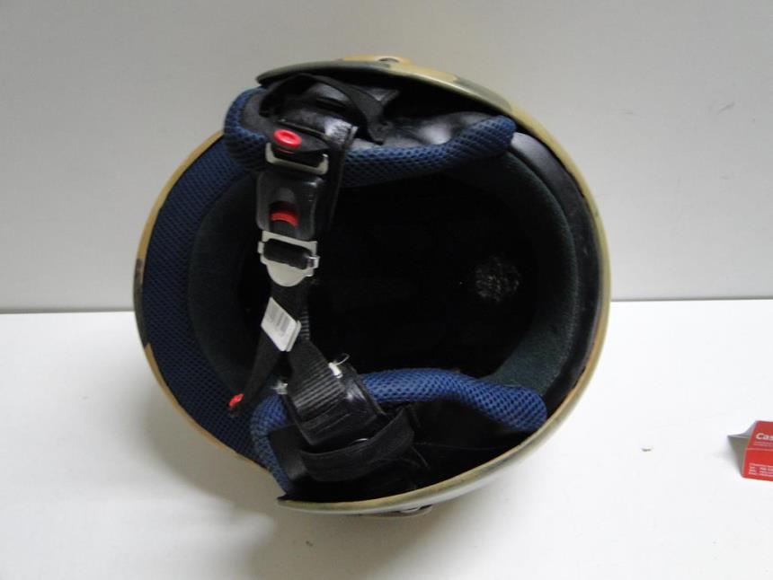 CASCO MOTO CUSTOM CON GAFAS