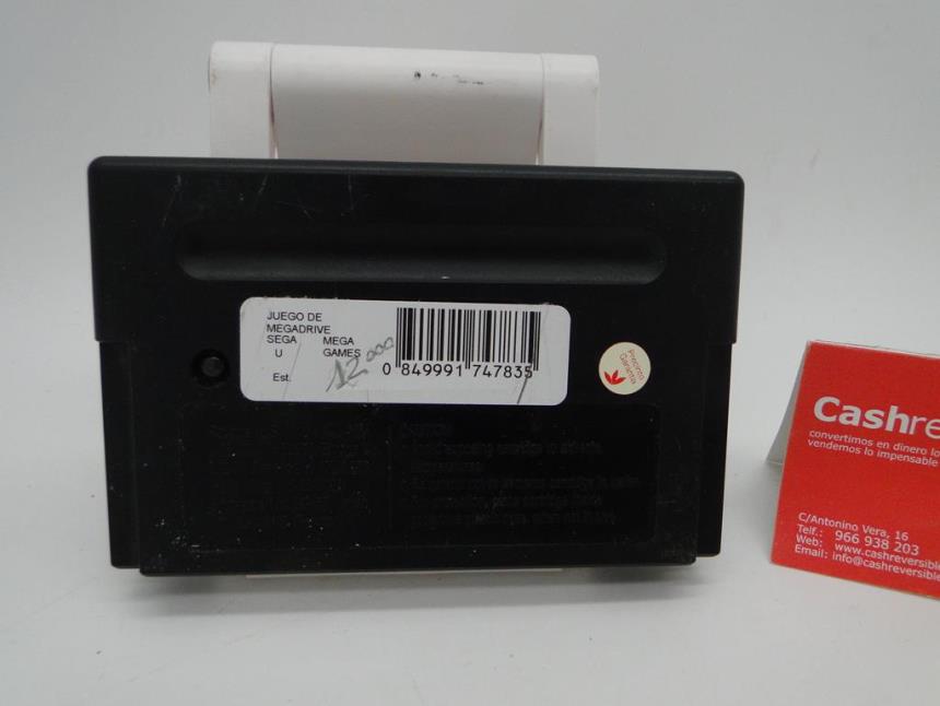 JUEGO DE MEGADRIVE