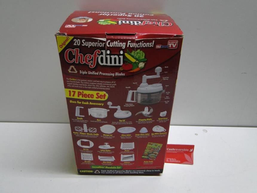 MULTICORTADORA DE ALIMENTOS NUEVA