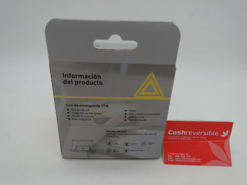 BALIZA DE SEGURIDAD V16 NUEVA