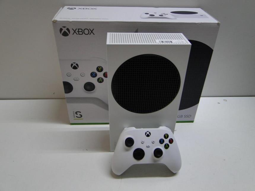XBOX SERIES S CON CAJA PERFECTO ESTADO **