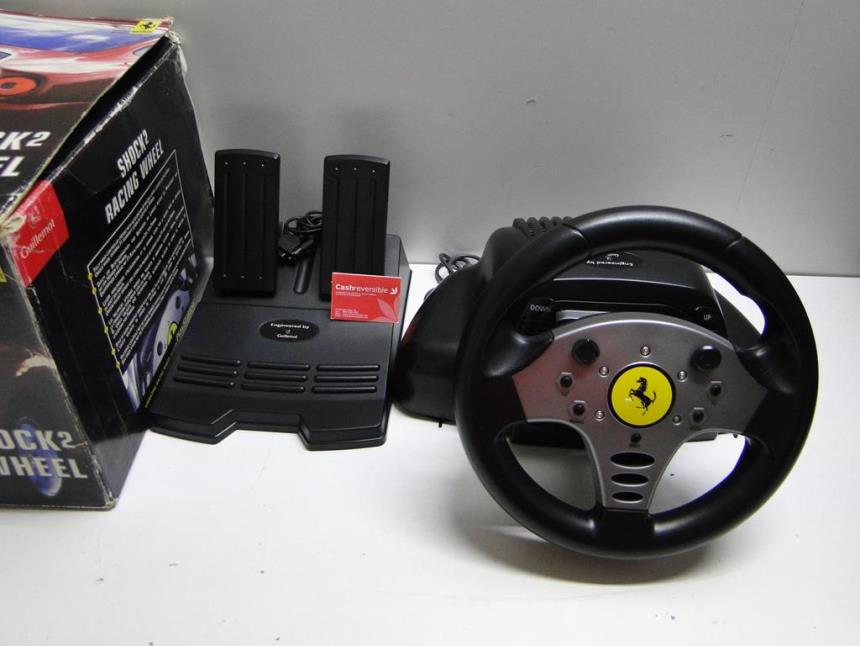 VOLANTE PLAYSTATION CON CAJA