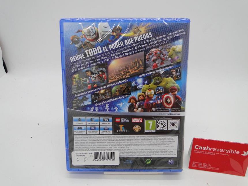LEGO AVENGERS PS4 A ESTRENAR