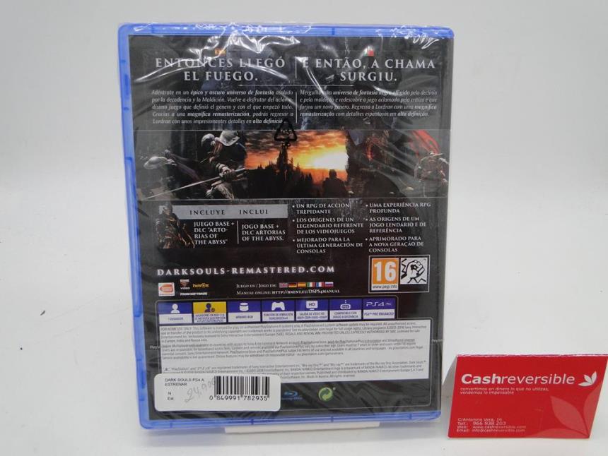 DARK SOULS PS4 A ESTRENAR