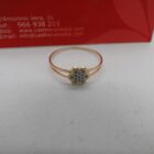 ANILLO DE ORO 18K CON PIEDRAS