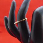 ANILLO DE ORO DE 18 K CON DIAMANTES