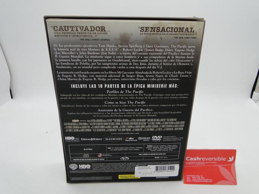 THE PACIFIC DVD EDICION ESPECIAL