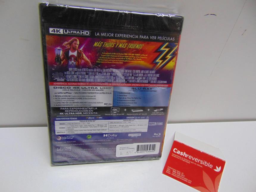 PELICULA 4K + BLURAY A ESTRENAR