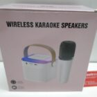 ALTAVOZ CON 2 MICROS A ESTRENAR