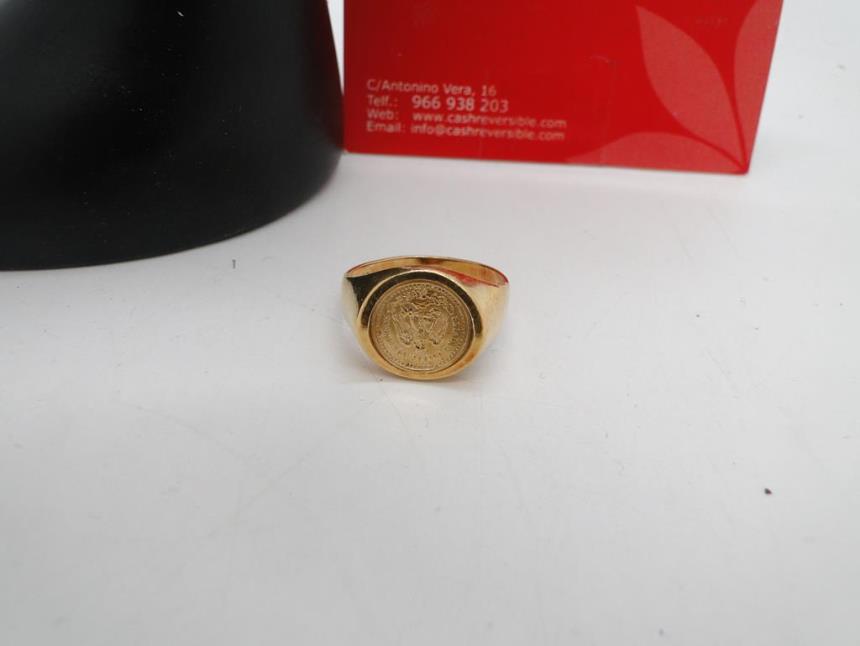 ANILLO DE ORO 18K