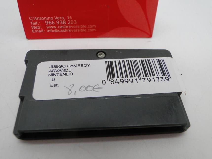 JUEGO GAMEBOY ADVANCE