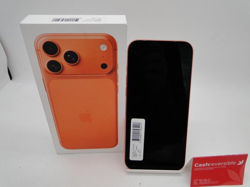 IPHONE 17 PRO MAX CON CAJA