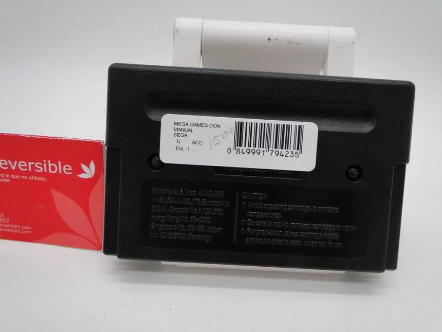 MEGA GAMES CON MANUAL