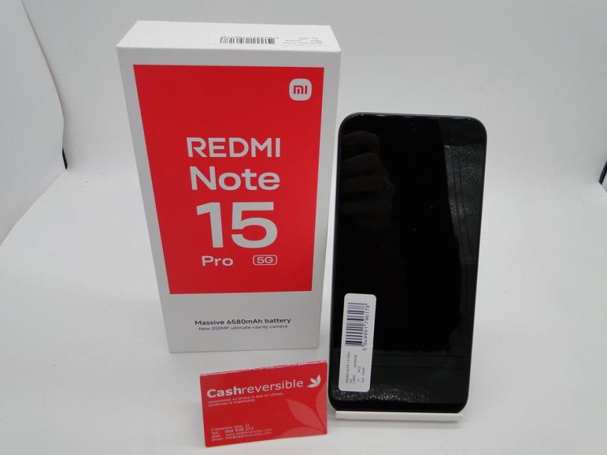 REDMI NOTE 15 PRO 5G CON CAJA PERFECTO ESTADO