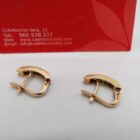 PENDIENTES DE ORO 18K CON PIEDRAS