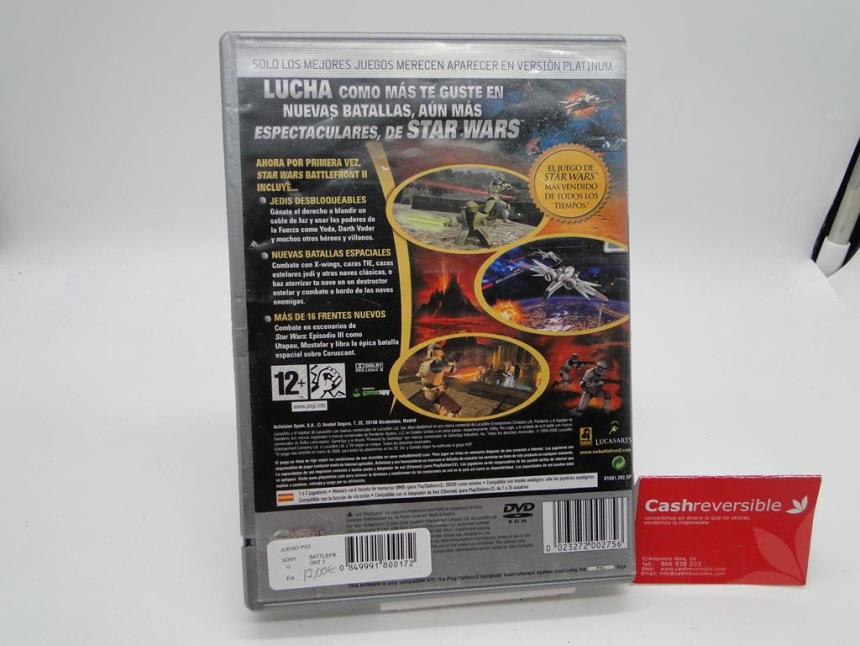 JUEGO PS2 STAR WARS