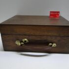 GRAMOFONO VINTAGE CON DISCO DE PIEDRA