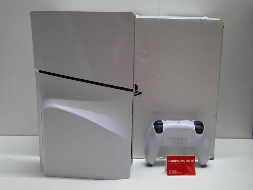 PS5 SLIM DISCO CON MANDO Y CAJA