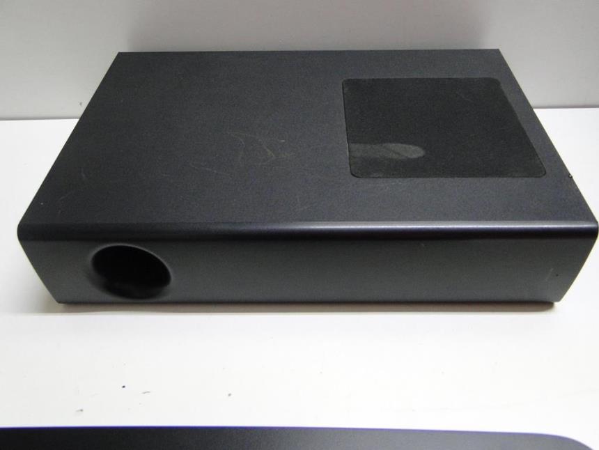 BARRA SONIDO CON SUBWOOFER Y MANDO