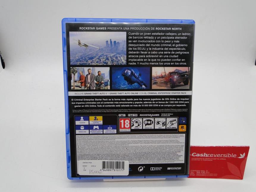JUEGO PS4