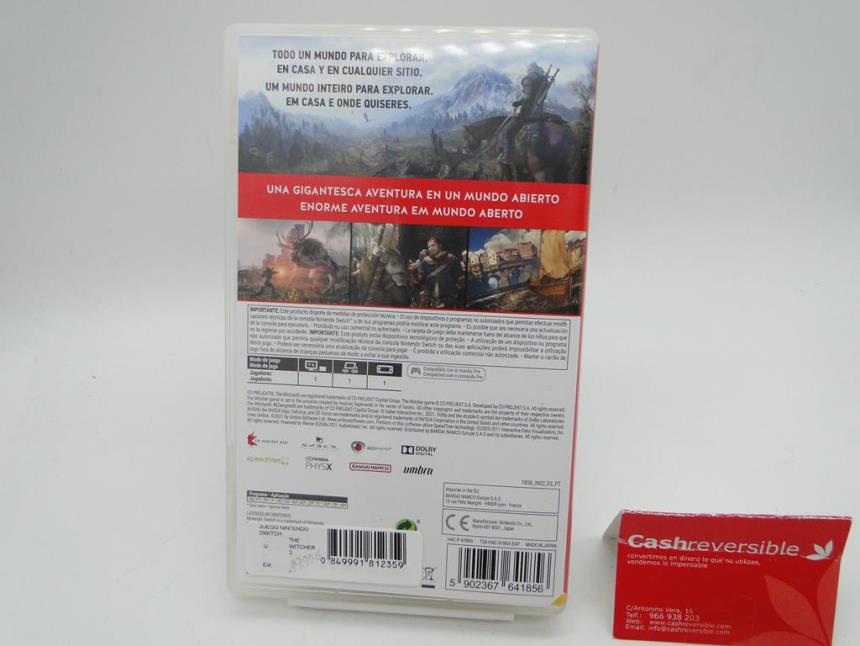 JUEGO NINTENDO SWITCH