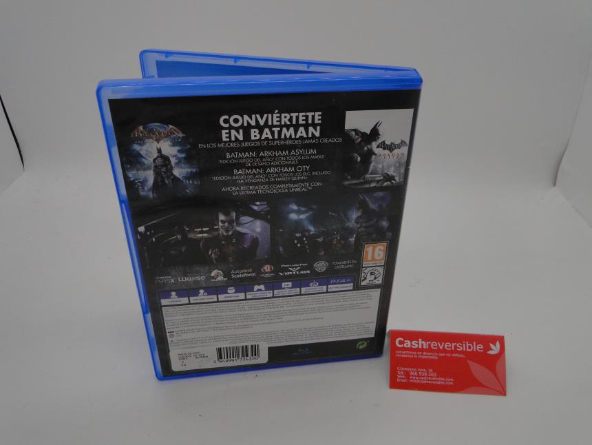PACK DE DOS JUEGOS DE PS4
