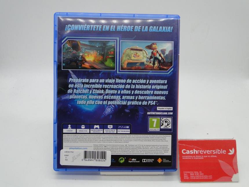 JUEGO PS4