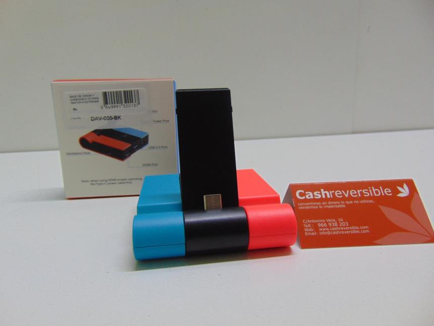 articulos_imagen1_132013.jpg BASE DE CARGA Y CONEXION A TV PARA SWITCH A ESTRENAR