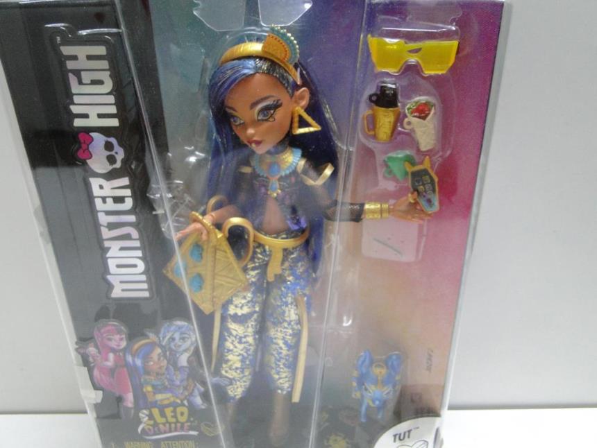 MUÑECA MONSTER HIGH CON CAJA