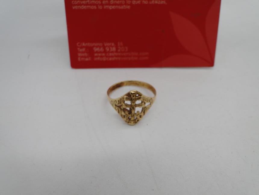 ANILLO DE ORO DE 18 K
