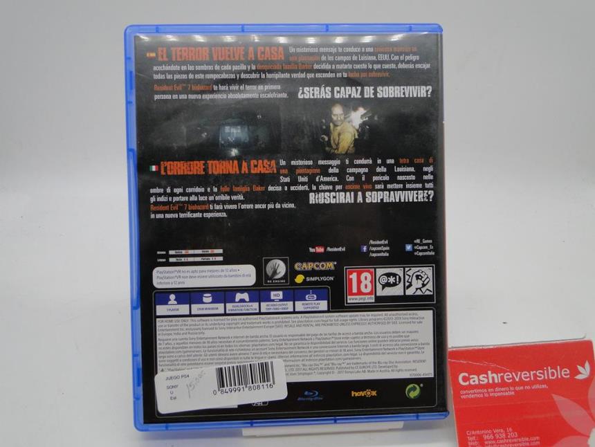 JUEGO PS4