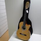 GUITARRA ELECTROACUSTICA CON FUNDA SEMINUEVA