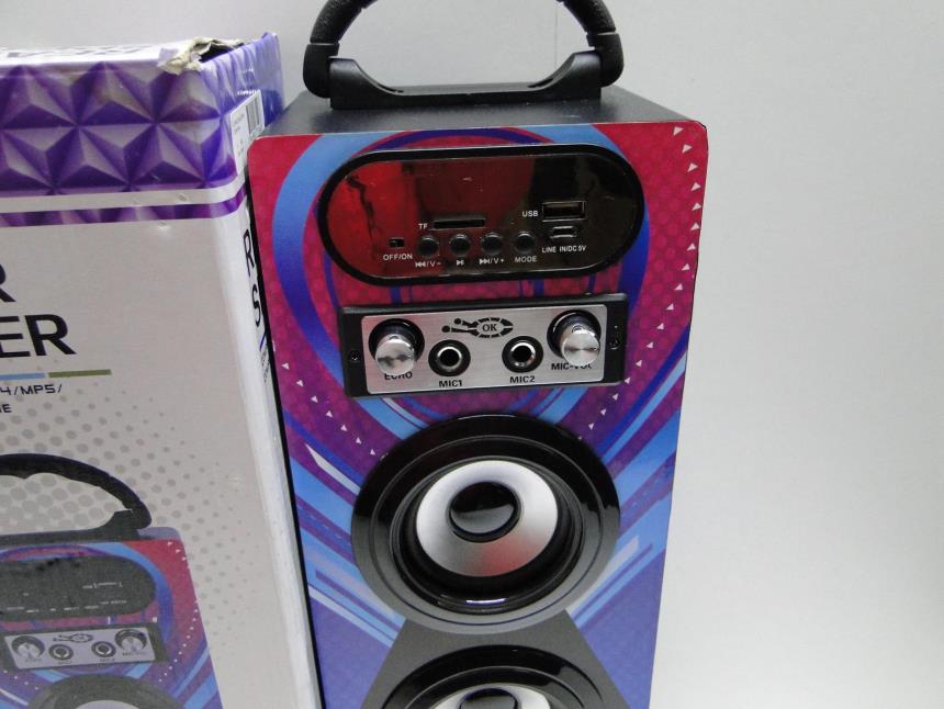 ALTAVOZ PORTATIL CON CAJA (NO BLUETHOOT)