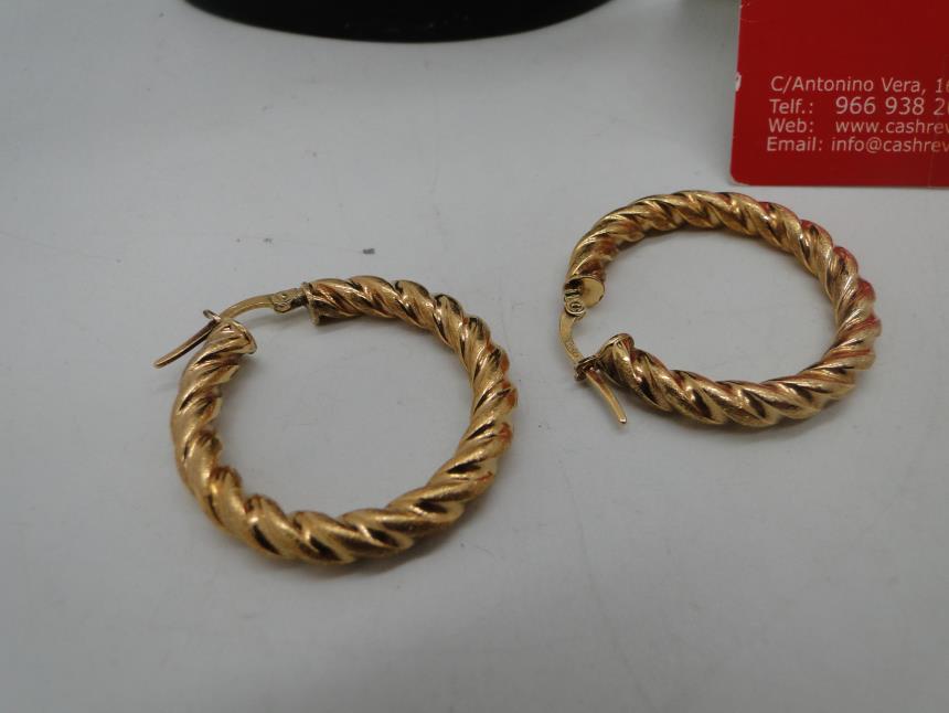 PENDIENTES DE ORO 18K