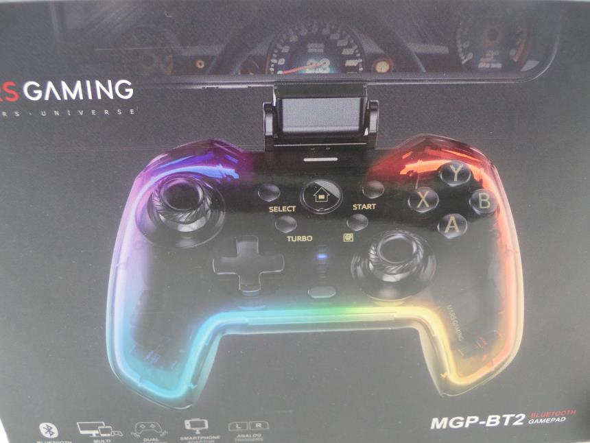 MANDO GAMING CON CAJA