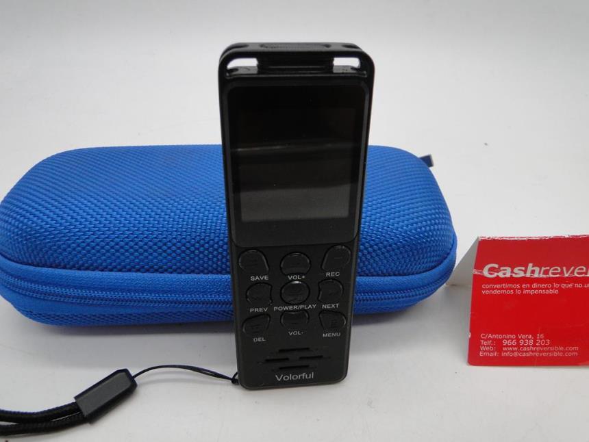 GRABADORA DE VOZ CON FUNDA
