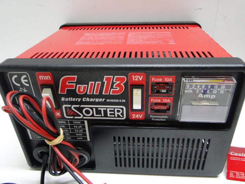 CARGADOR BATERIA 12V/24V