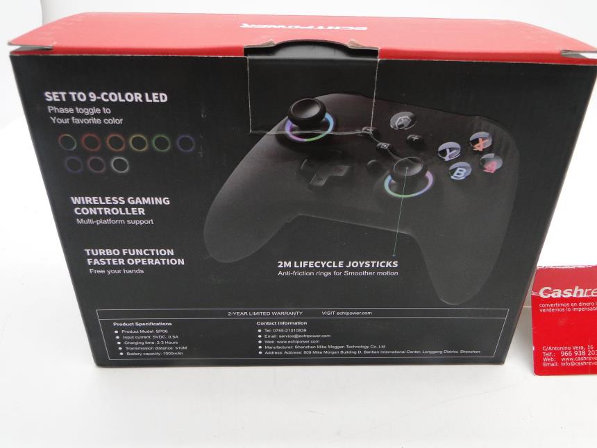 MANDO SWITCH INALAMBRICO CON CAJA