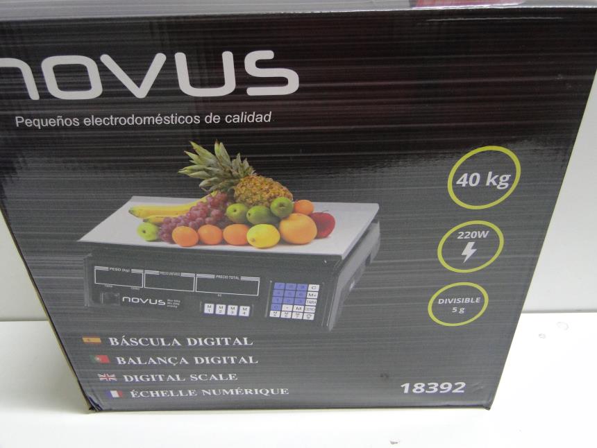 BASCULA DIGITAL CON CAJA