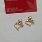 PENDIENTES DE ORO 18K CON PIEDRAS