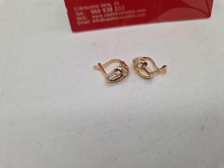 PENDIENTES ORO 18K
